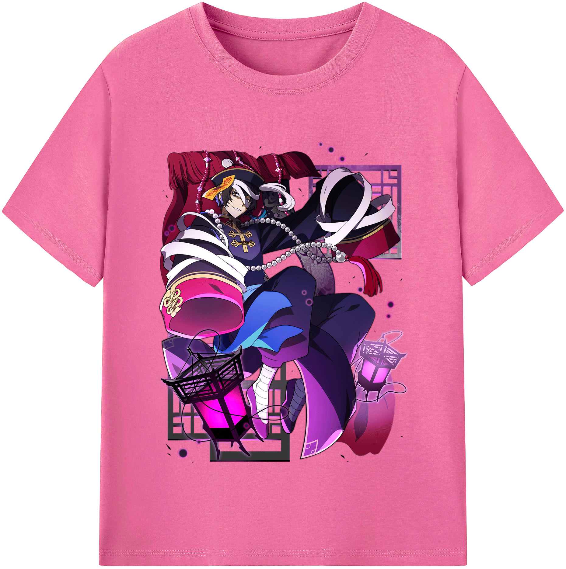 （画像用） 文豪ストレイドッグス Bungo Stray Dogs レディースカジュアルプリントTシャツ（綿100％）